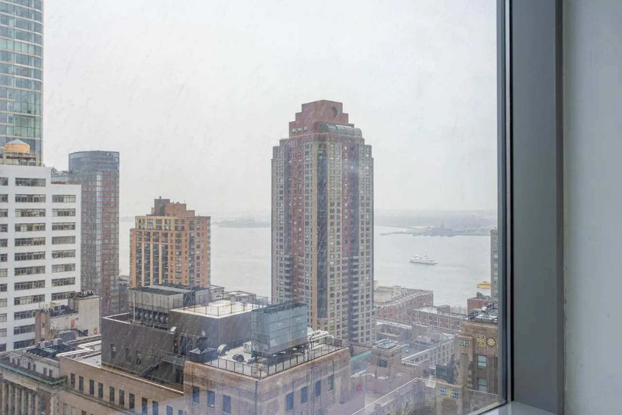 뉴욕 Financial District 1Br W Wd Gym Elevator Nyc-1370 아파트 미국
