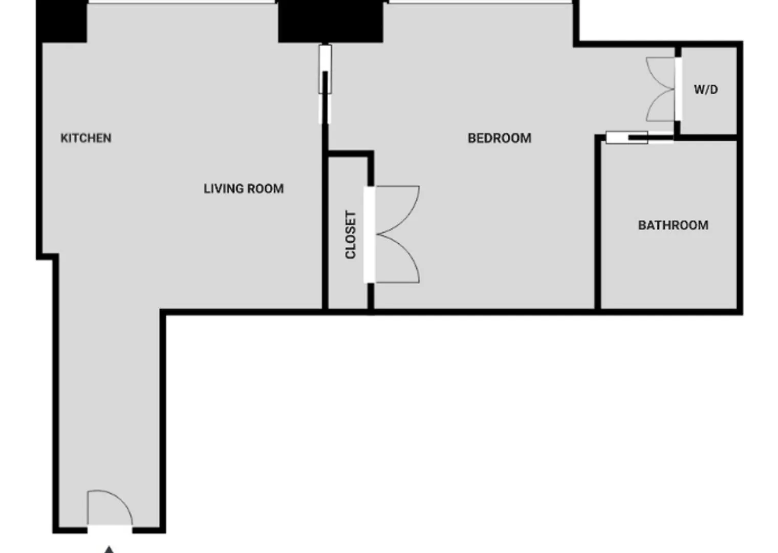 뉴욕 Financial District 1Br W Wd Gym Elevator Nyc-1370 아파트