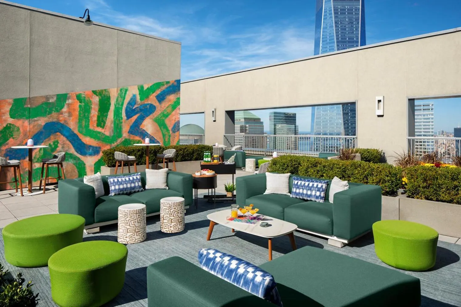 뉴욕 Financial District 1Br W Wd Gym Elevator Nyc-1370 아파트